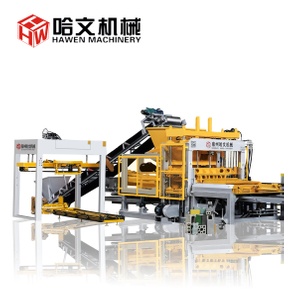 QT7-15 Machine de pavage à emboîtement hydraulique automatique à blocs creux